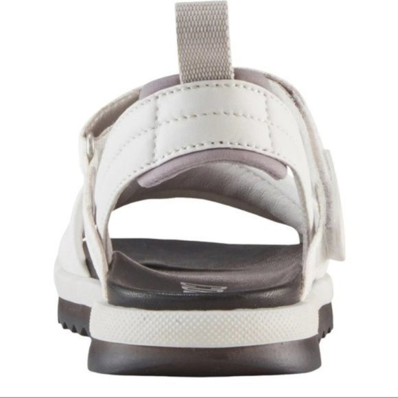 COUGAR Leona Leather Sandals in White New in Box - Picture 3 of 6